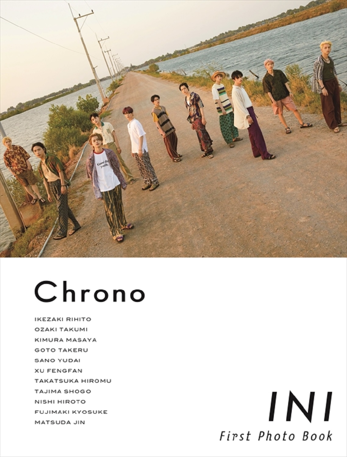 予約受付『INI ファースト写真集 Chrono』〈全国47都道府県ポスター