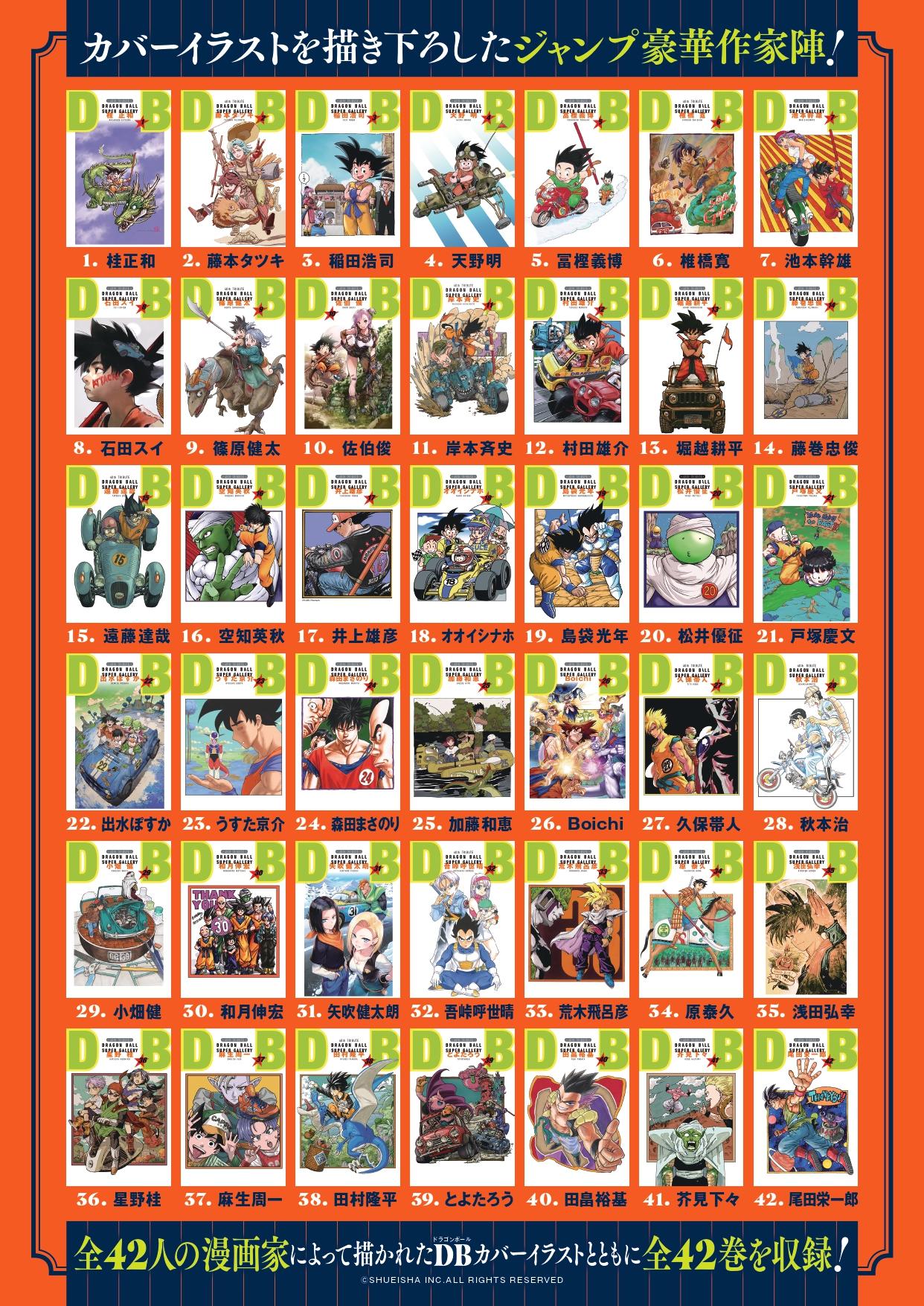 連載40周年記念プロジェクト】『ドラゴンボール全42巻セット